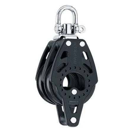 Harken 57mm Carbo Block, 2-scheibig mit Hundsfott – Bild 2