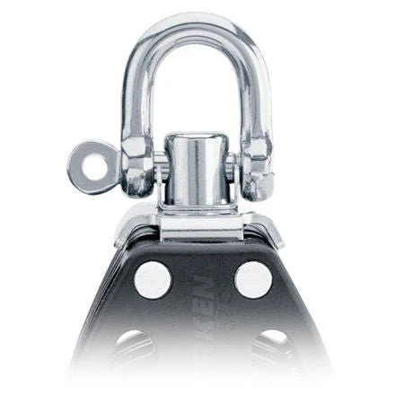 Harken 57mm Carbo Block, 2-scheibig mit Hundsfott – Bild 3