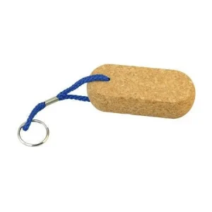 Kork Schlüsselanhänger 'Oval', schwimmfähig
