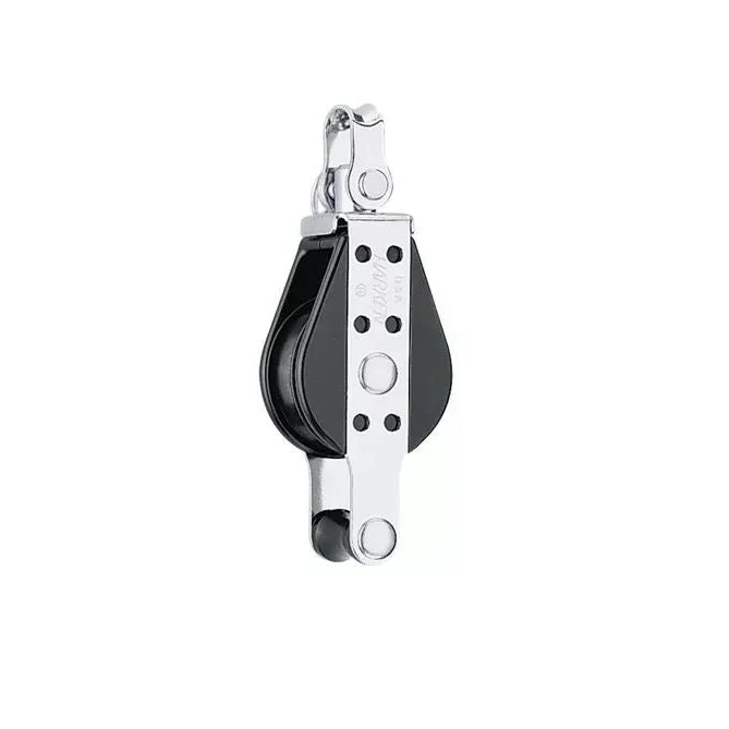 Harken 38mm Big Bullet Block, 1-scheibig, mit Wirbel und Hundsfott