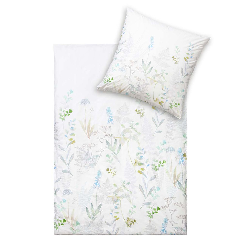 Estella Visby 3207, Farbe: 520 – Mint 135x200cm + 80x80cm Bettwäsche – Bild 3