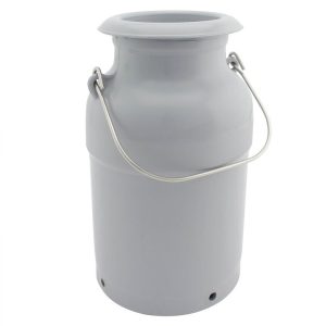 Milchkanne Kunststoff mit Deckel 5l